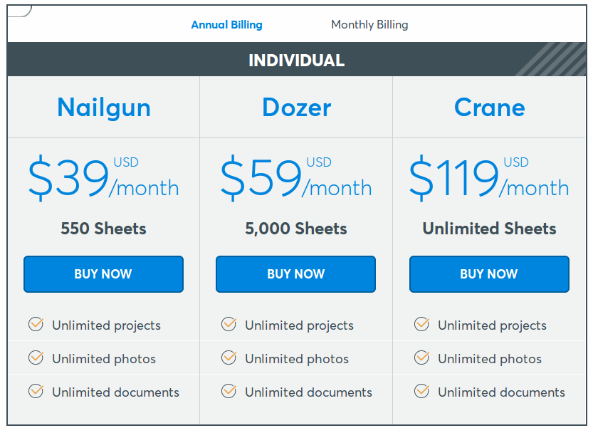 Plangrid Pricing Reviews And Features June Saasworthy