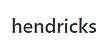 Hendricks