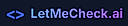 LetMeCheck.ai logo