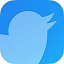 Minimal Twitter logo