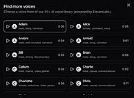 45  Voice Styles