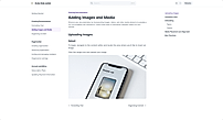 Adding images and Media