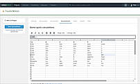 Spreadsheets