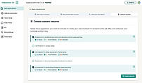 Create Custom Resume