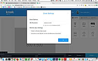 Email Settings