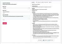Lesson Plan Generator