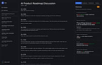 AI Product Roadmap Discussion