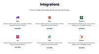 Integrations