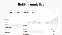 Built-in Analytics