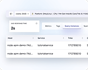 Real time query analysis