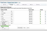 Manage Custom Queues screenshot