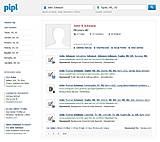 Profile Report Of Pipl Search