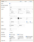 Slider Settings page