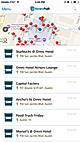 ReviewPush screenshot: ReviewPush Mobile App Map