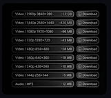 Video Download Option