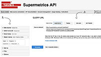 Supermetrics API screenshot
