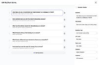 AI Generated Surveys