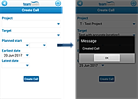 Create New Call