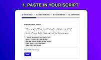 Paste Script