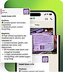 Share the Photo via WhatsApp - Get Instant Health Insights