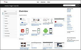 Adobe target tutorials