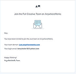 Team Member Invite