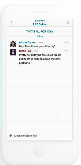 Secure Messaging Screenshots