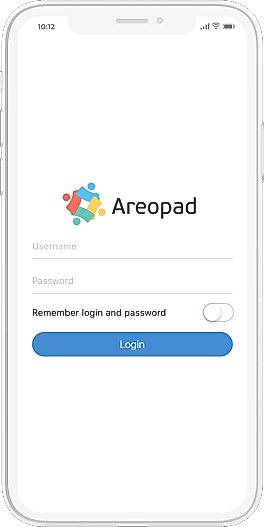 Login screenshot