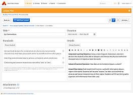 Lesson Planning