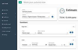 Model your audience New