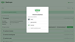 BackHub screenshot