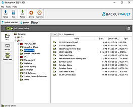 BackupVault Cloud Backup screenshot