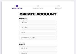 Create Account