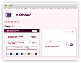 Project Dashboard screenshot