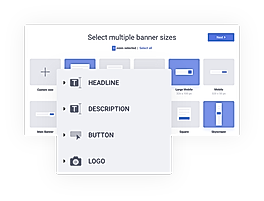 Select Multi Banner Sizes
