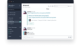 Bloomfire and slack integration