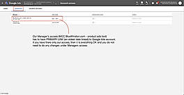 Manage Google ADS