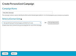 Personalized Campaign