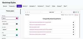 Bootstrap Shuufle screenshot