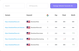 Brand Overflow : Share Report screenshot