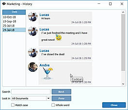 Brosix screenshot