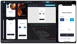 BuilderX screenshot