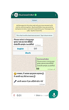 BusinessOnBot screenshot