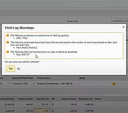 Track Automatic Error Checking