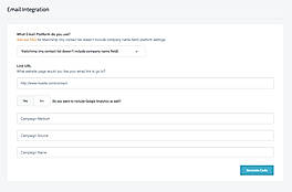 Tracking Email