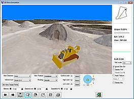Dozer with 3D