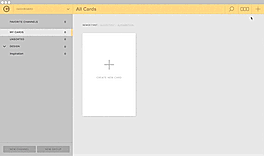 Landing Create Card