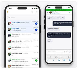Chatway Android and iOS mobile apps