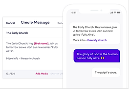 Personalized Texting screenshot