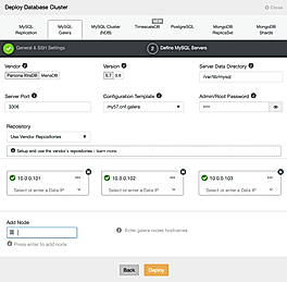 Deploy Database